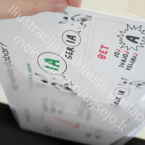 lietuviu kalbos rasybos taisykles plakatai