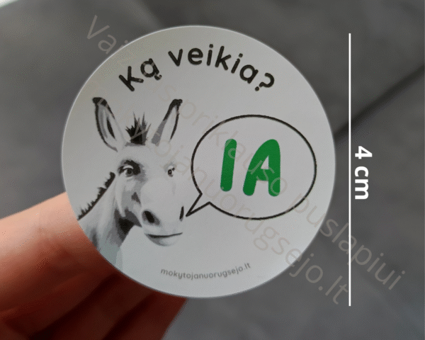 lietuvių kalbos rašybos taisyklių lipdukai