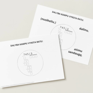 DALYBOS kampu atmintinė | PDF paruoštukas