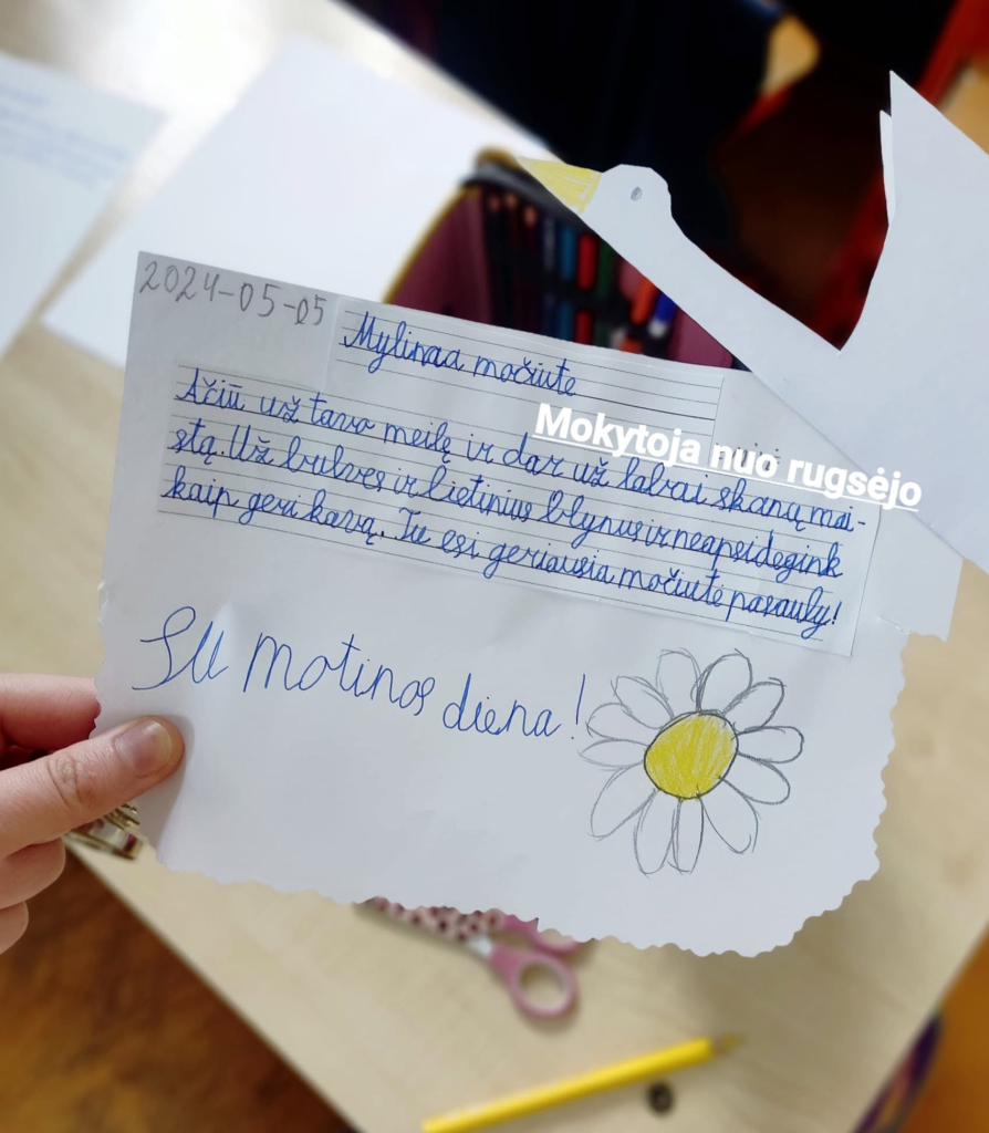 Močiut, močiut – Motinos diena mokykloje kitaip