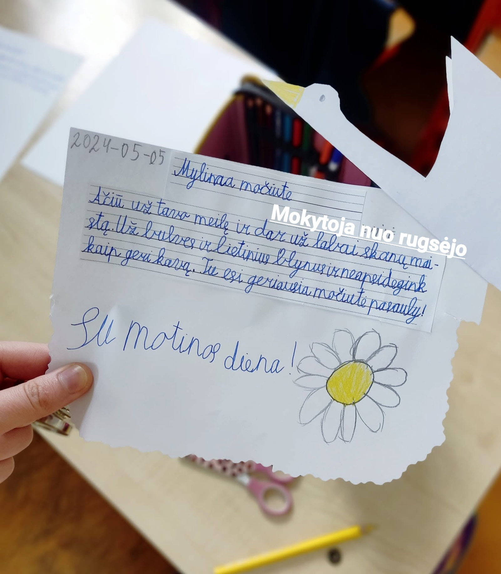 Močiut, močiut – Motinos diena mokykloje kitaip
